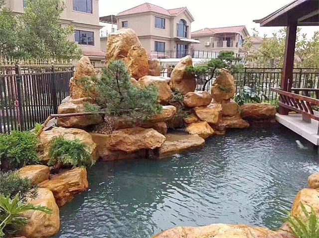 咸阳室内水景设计鱼池